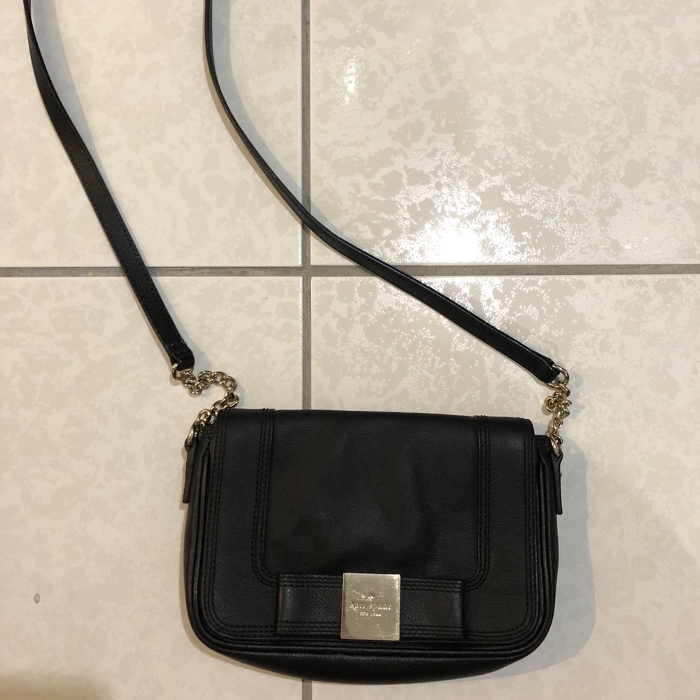 Kate Spade Black Bow Crossbody bag